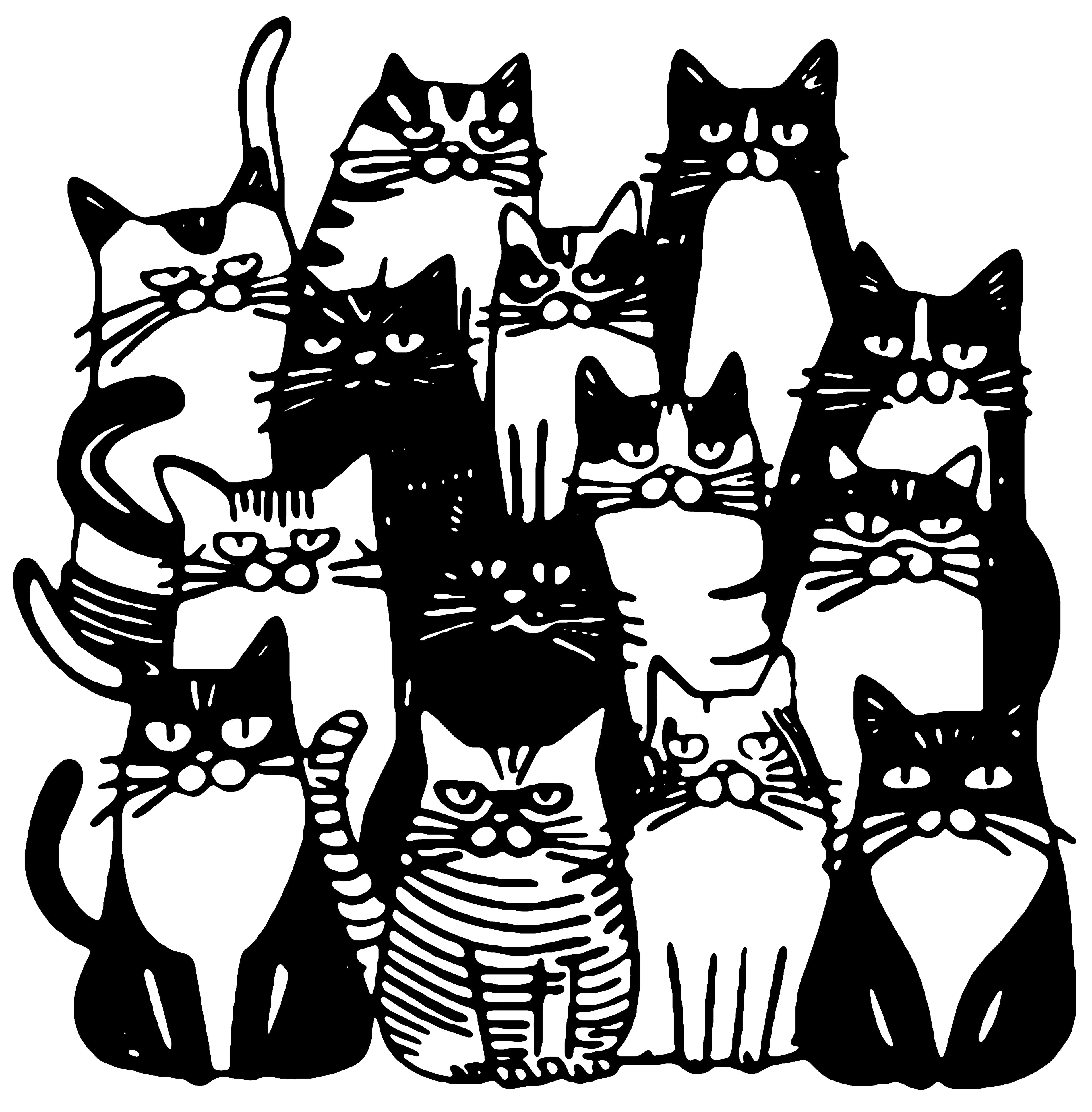 Cats Pack - Wall Decoration