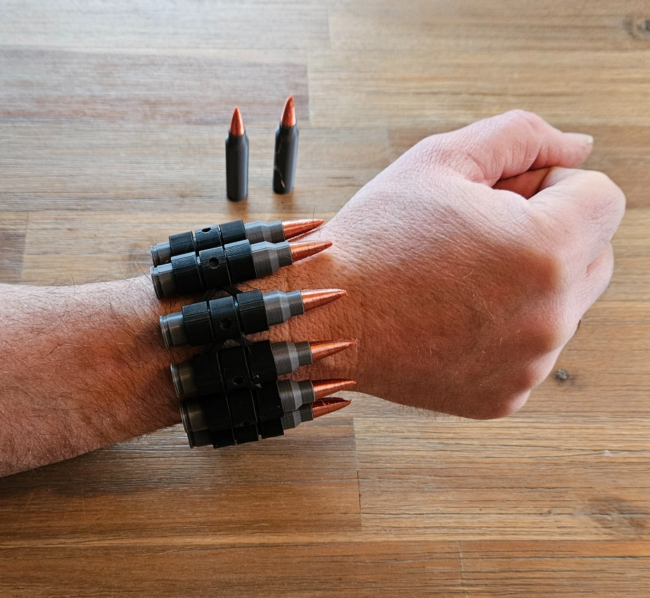 NATO Standard 7.62 Linked Ammo Belt