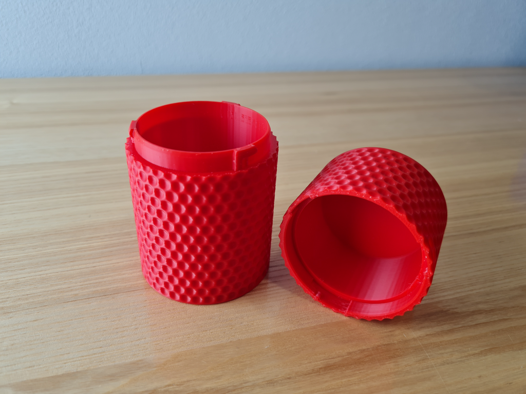 Golf ball surface container /box