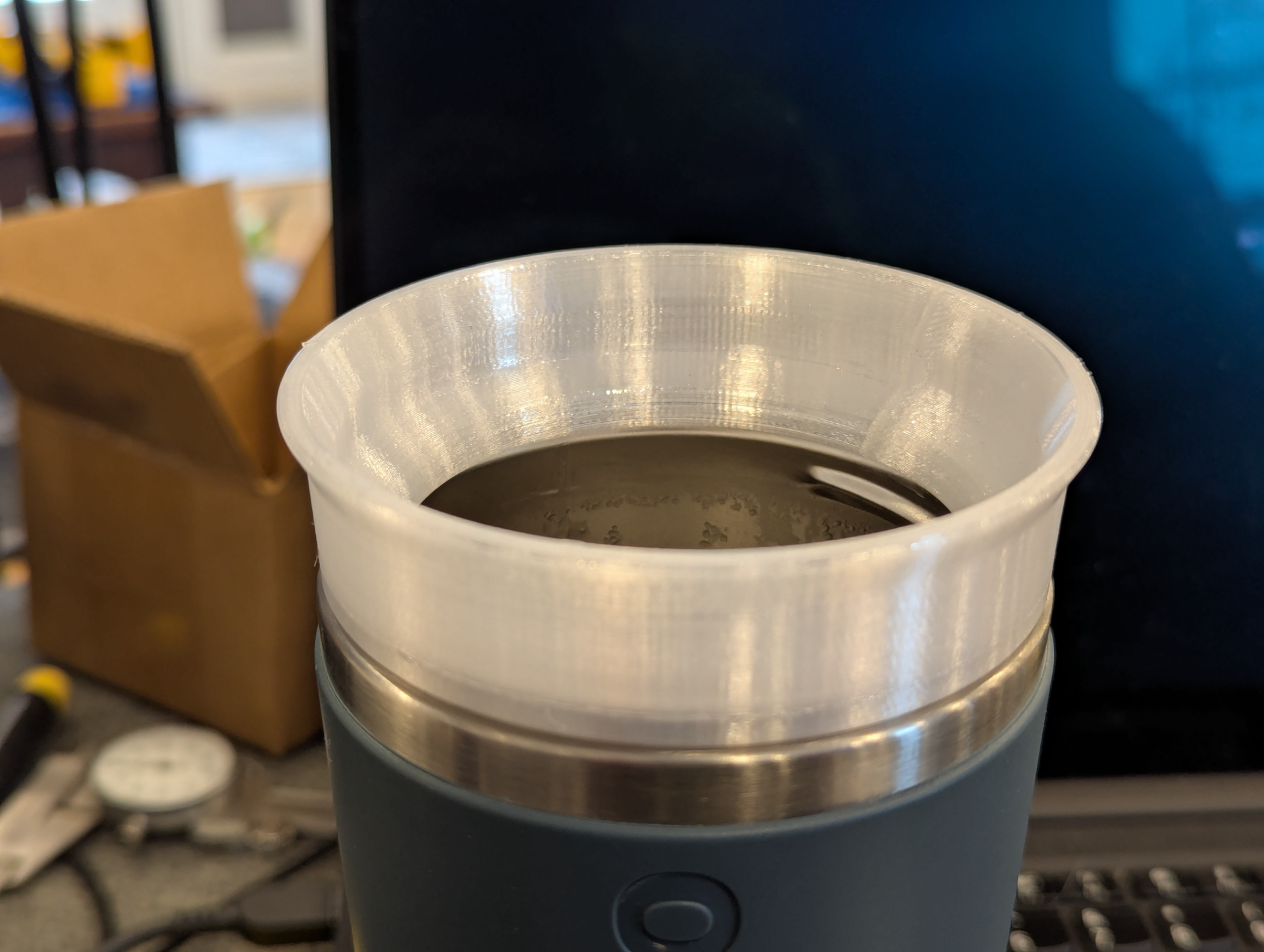 AeroPress XL coffee maker coupler for joeveo mug