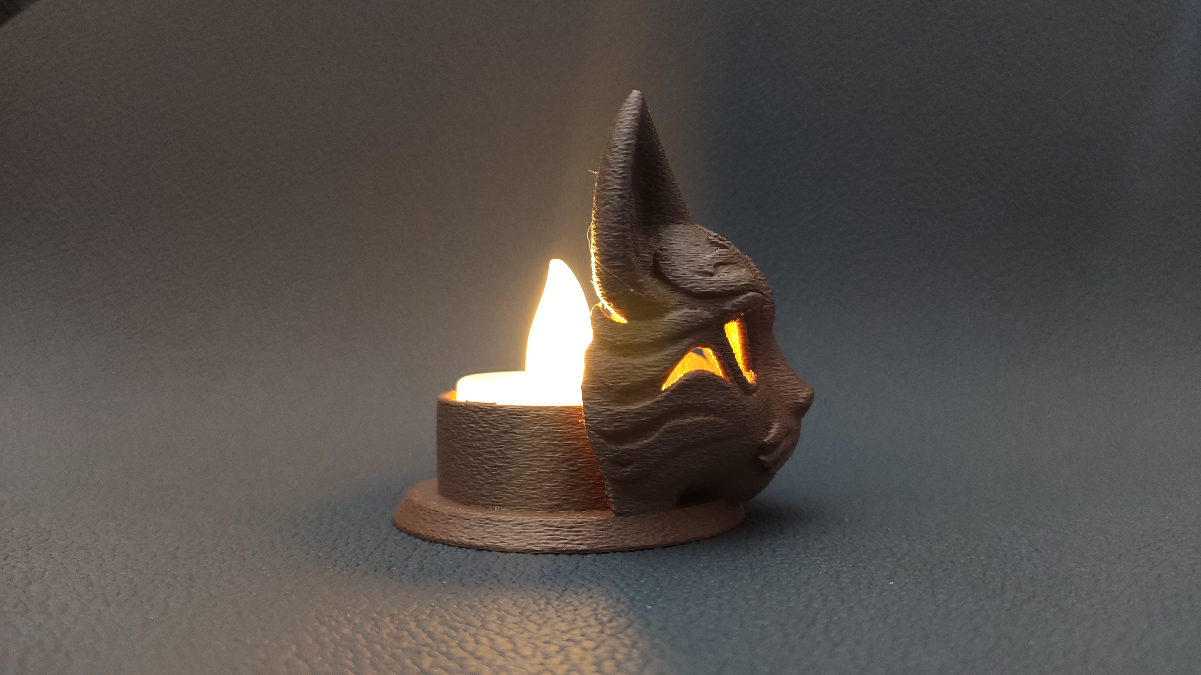 Cat Mask - LED tea light holder