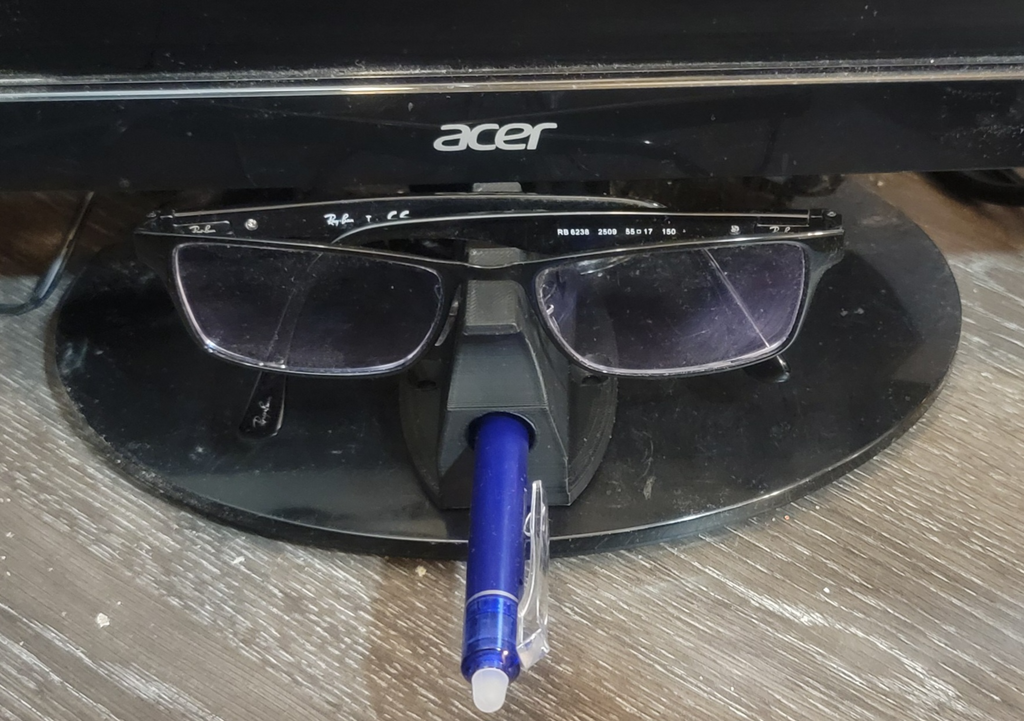 Desktop Glasses Stand and Pen Holder