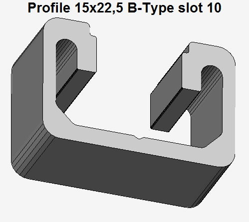 Aluminium Extrusion Profiles, 55 Typs STL files