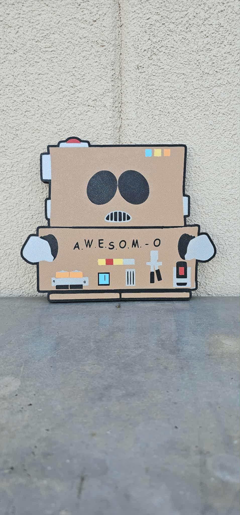 A.W.E.S.O.M.-O South Park Cartman Robot Lightbox
