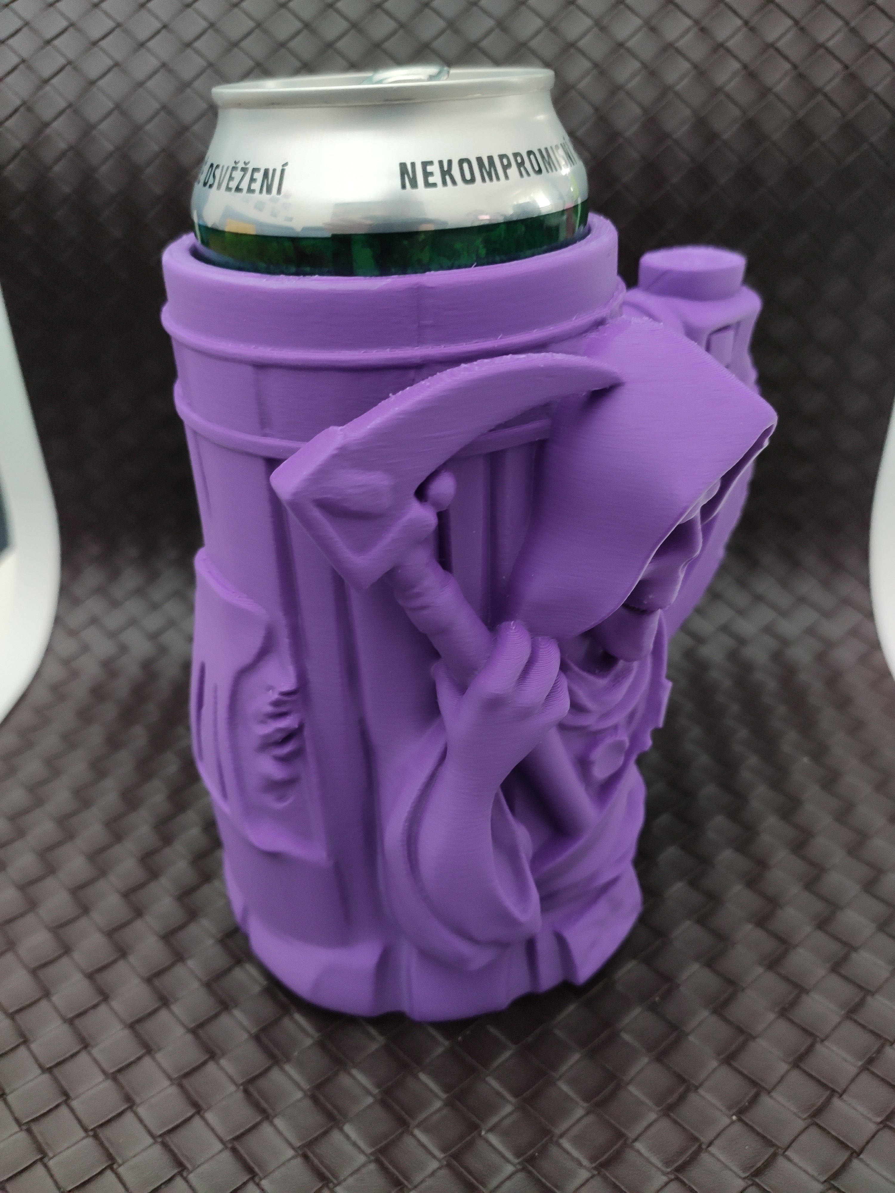 Grim Reaper Can Holder (0.5L+12oz Cans) - Beer mug