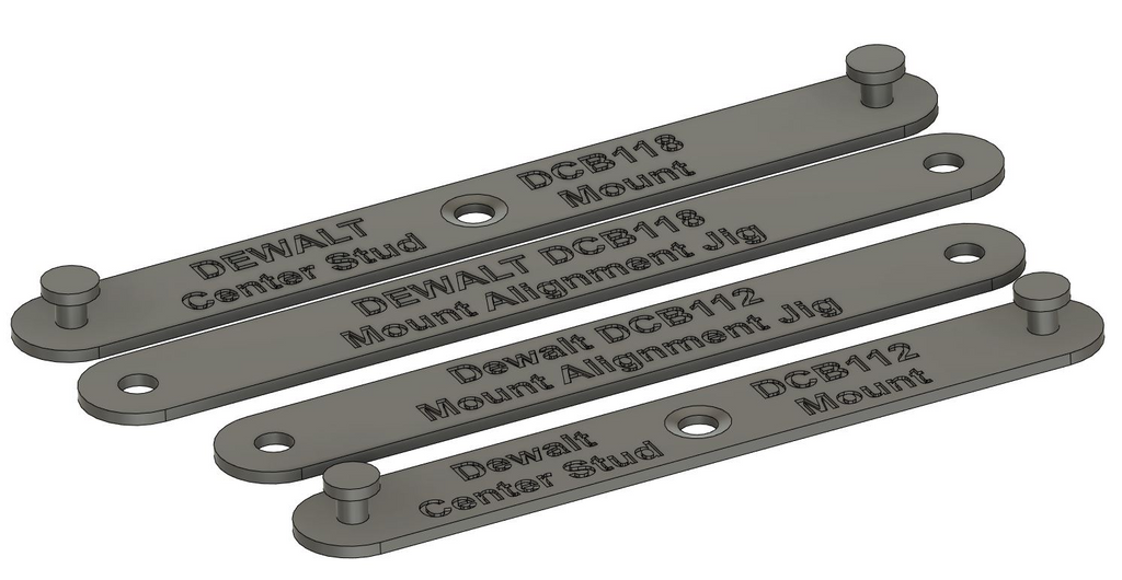 Dewalt Battery Charger Mounts