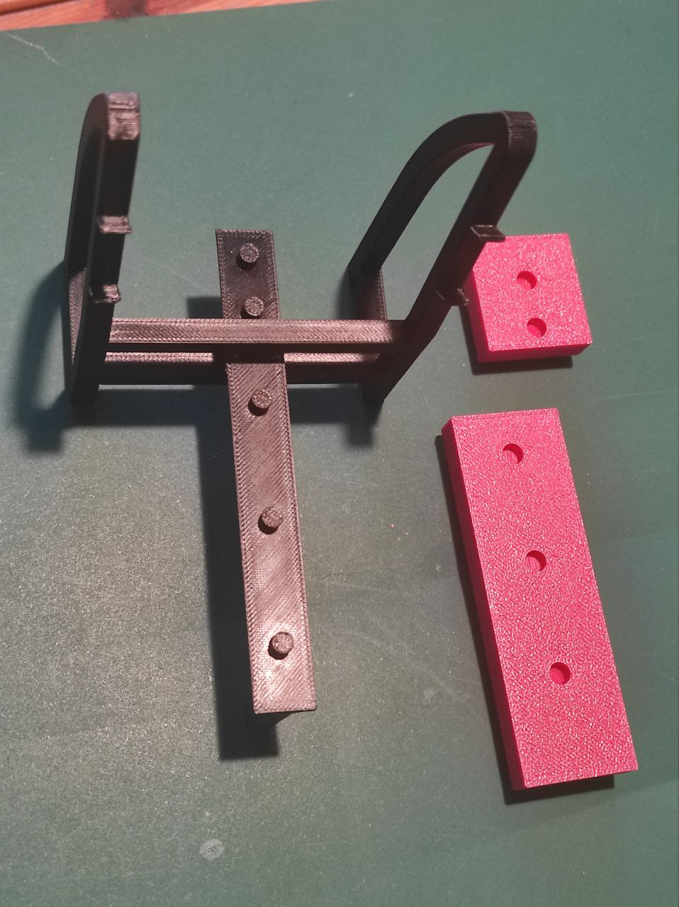 Miniature Weight Set, Bench and Rack