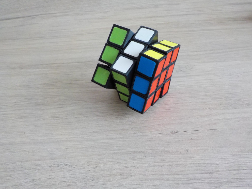 Rubik's cube fully 3D printable with no AMS