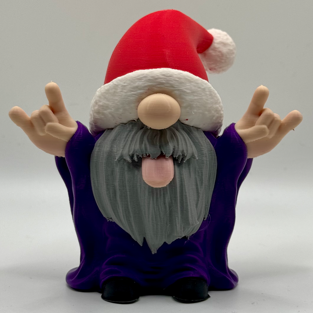 Rocker Gnome Christmas Version