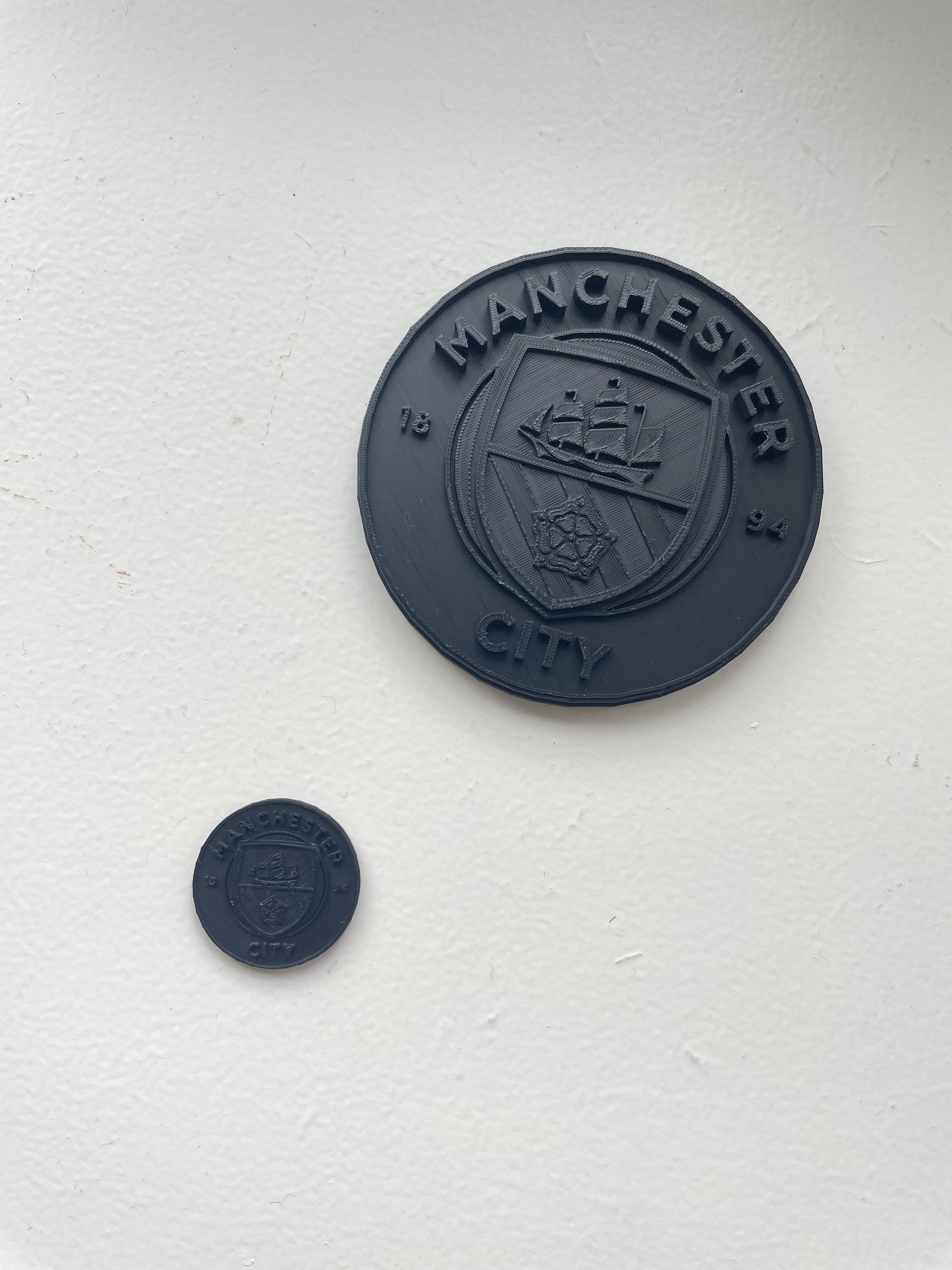 Manchester City 3D Logo | Wall Art & Desk Display