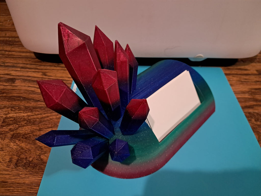 Crystal Business Card Holder