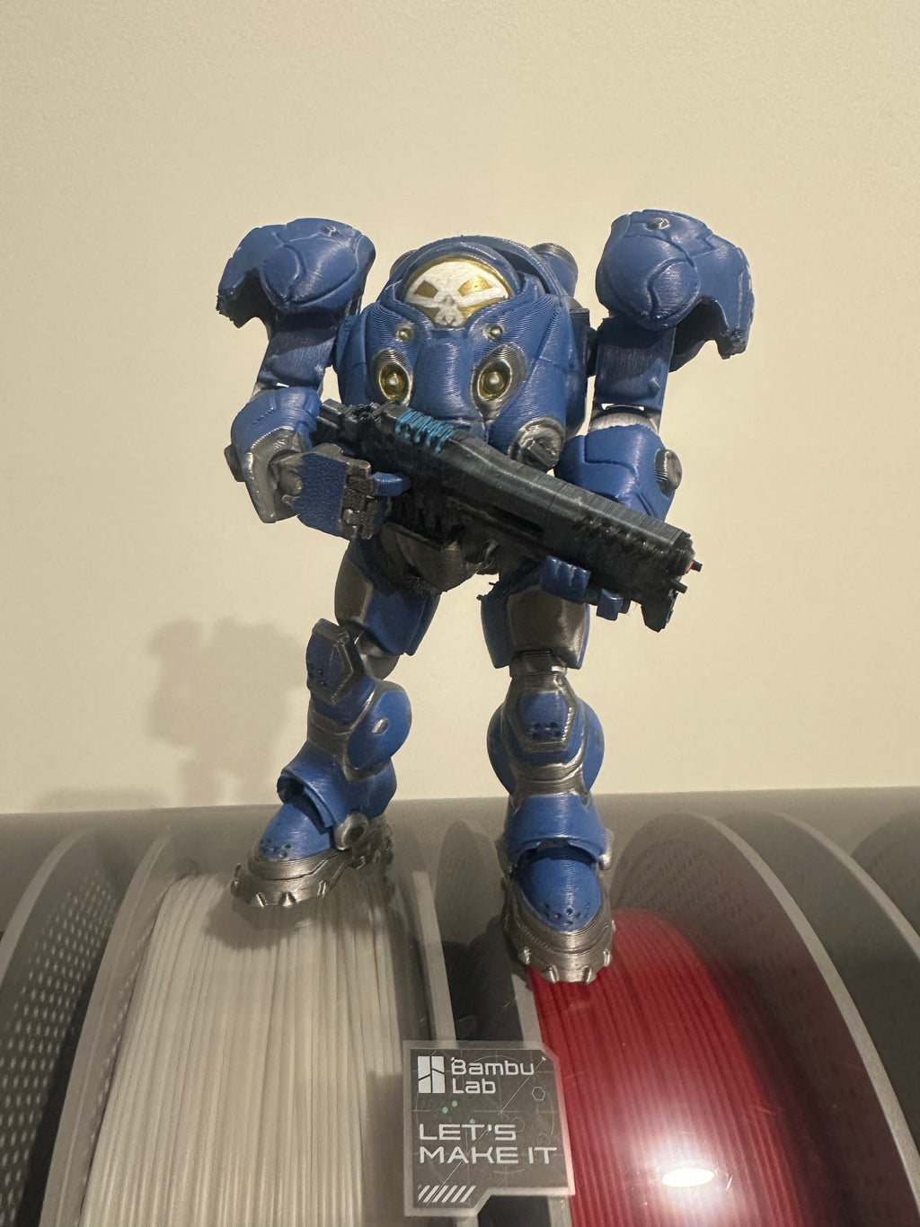 StarCraft II - Articulated 3D Marine Model - V1