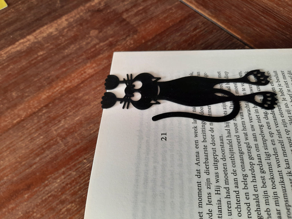 The Hanging Cat Bookmark