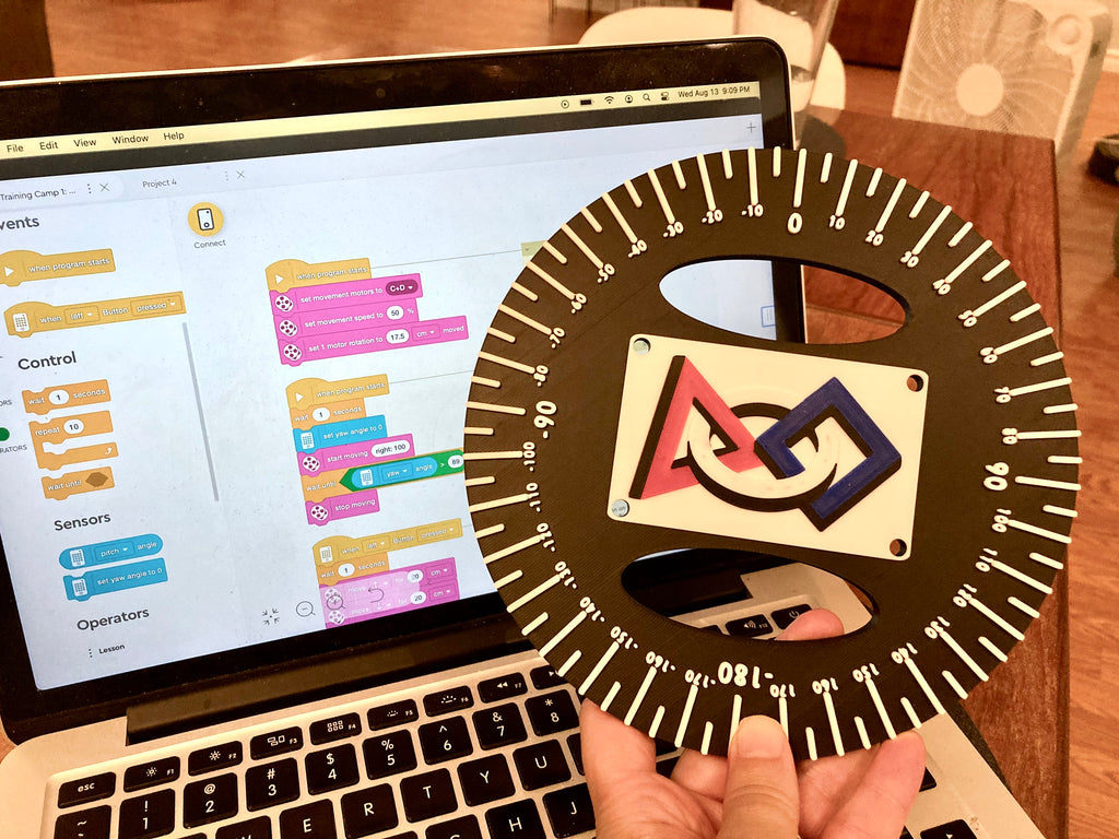 FLL Protractor for SPIKE Prime and EV3