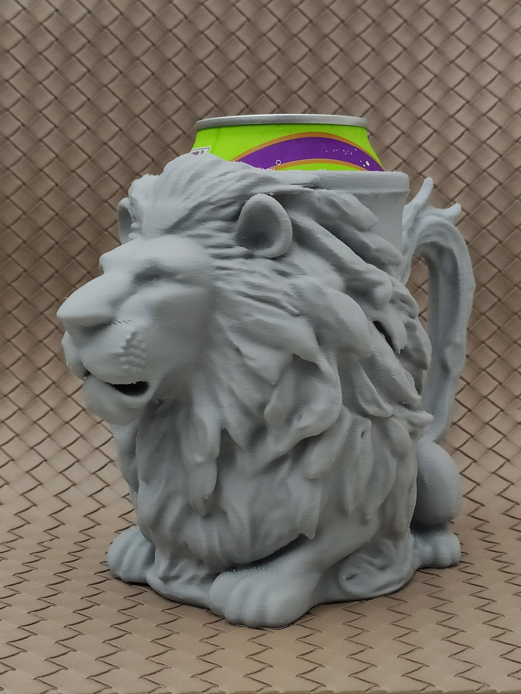 Lion Can Holder (0.5L + 12oz Cans) - Beer mug