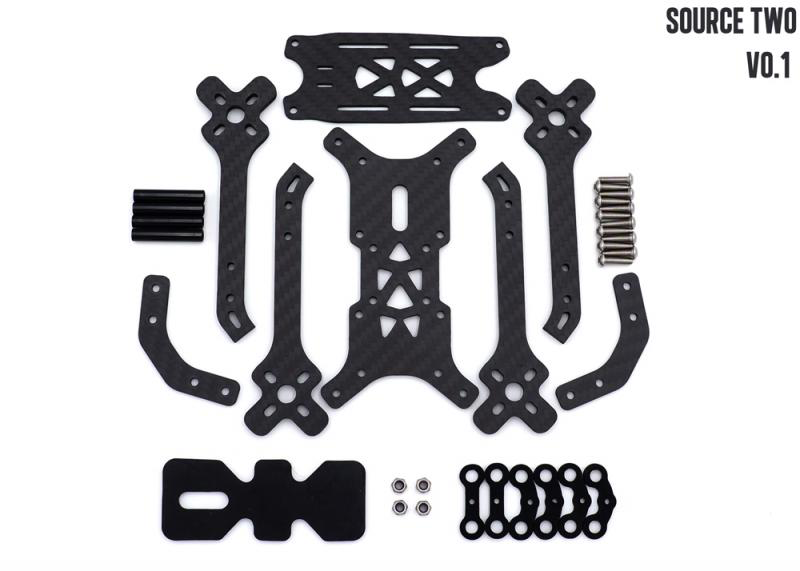 TBS SOURCE TWO V0.1 5inch Frame + Accessories