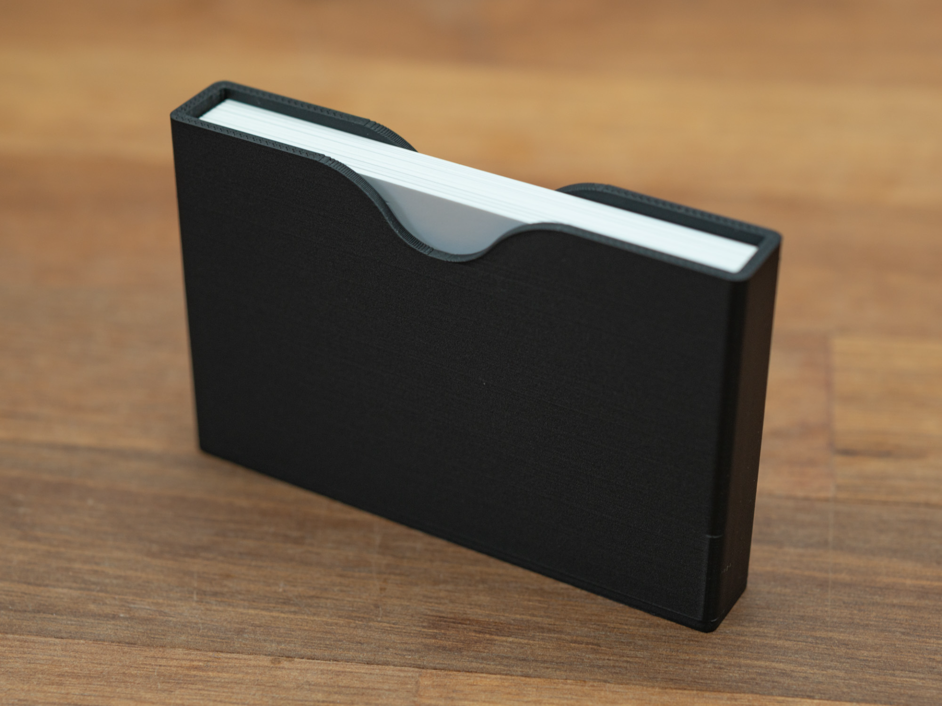 Sleek business and credit card holder