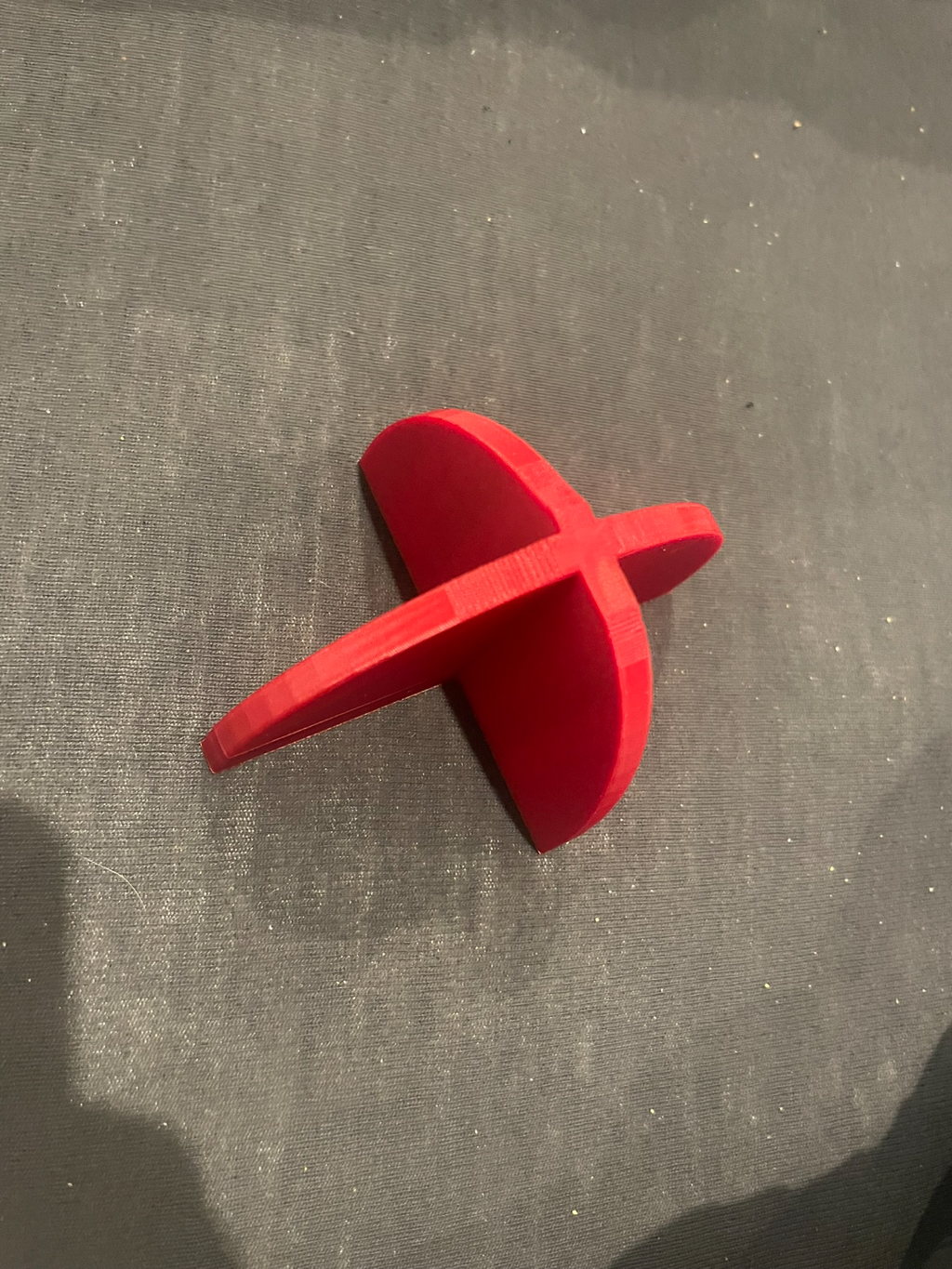 Biplane for small plushies with wallmount
