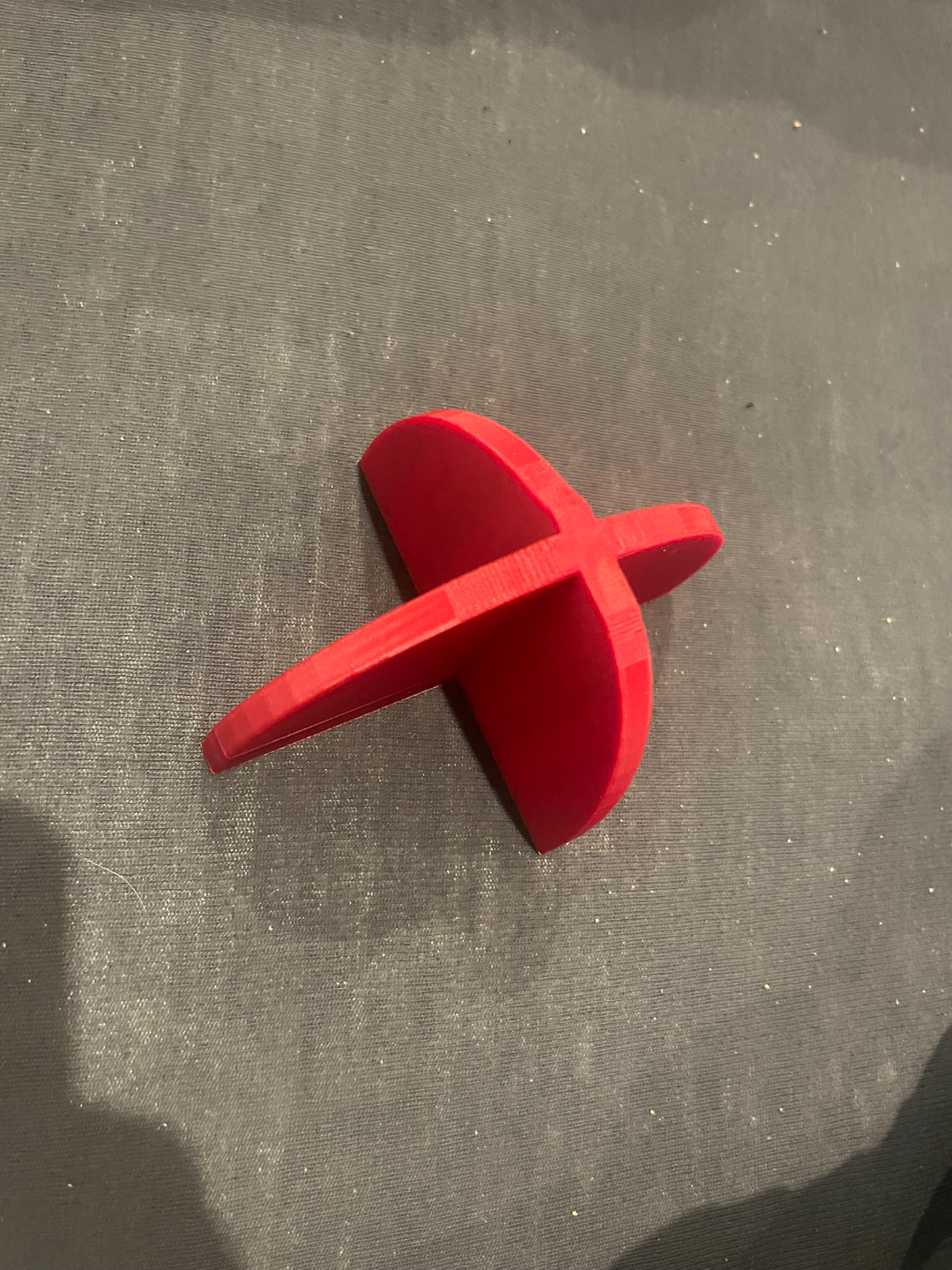 Biplane for small plushies with wallmount