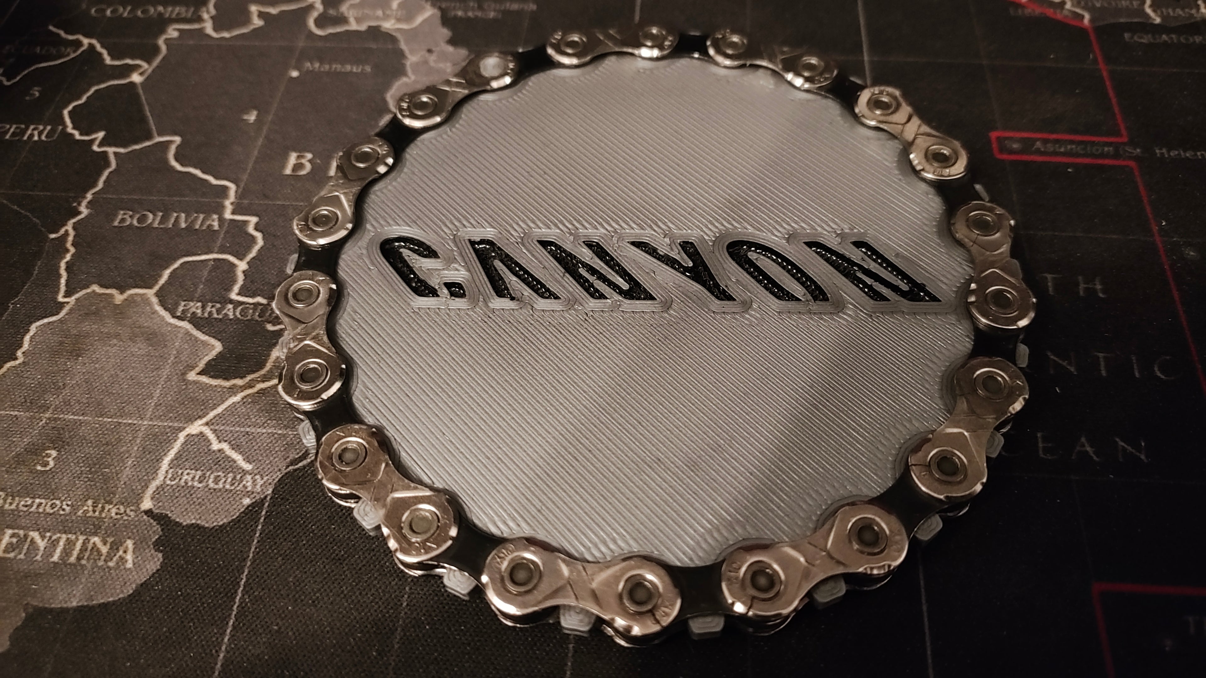 Bike Chain Coaster