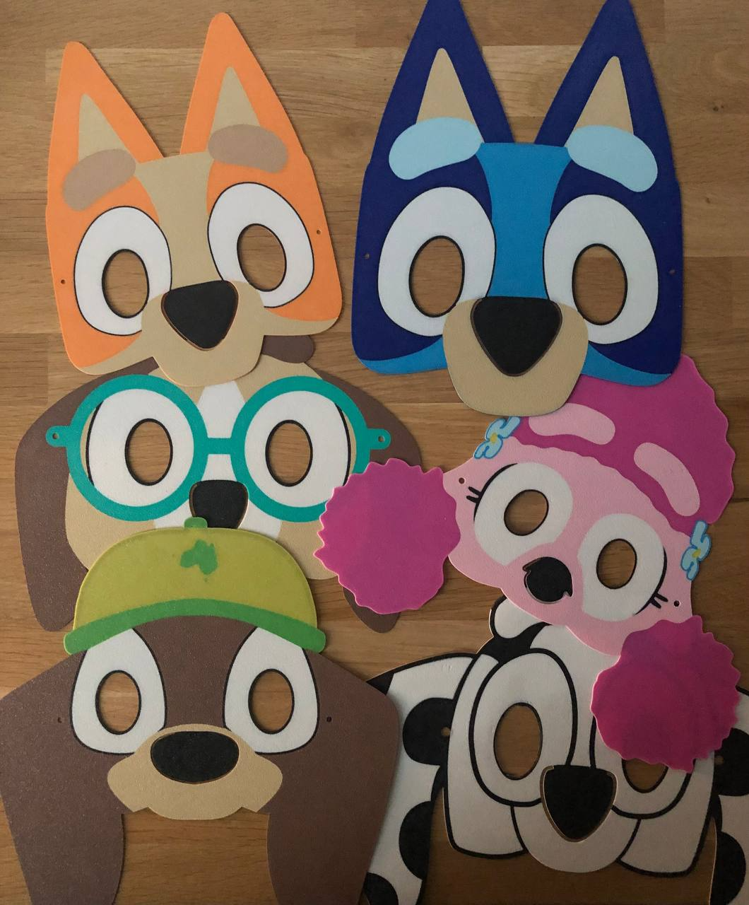 Bluey Mask for Kids