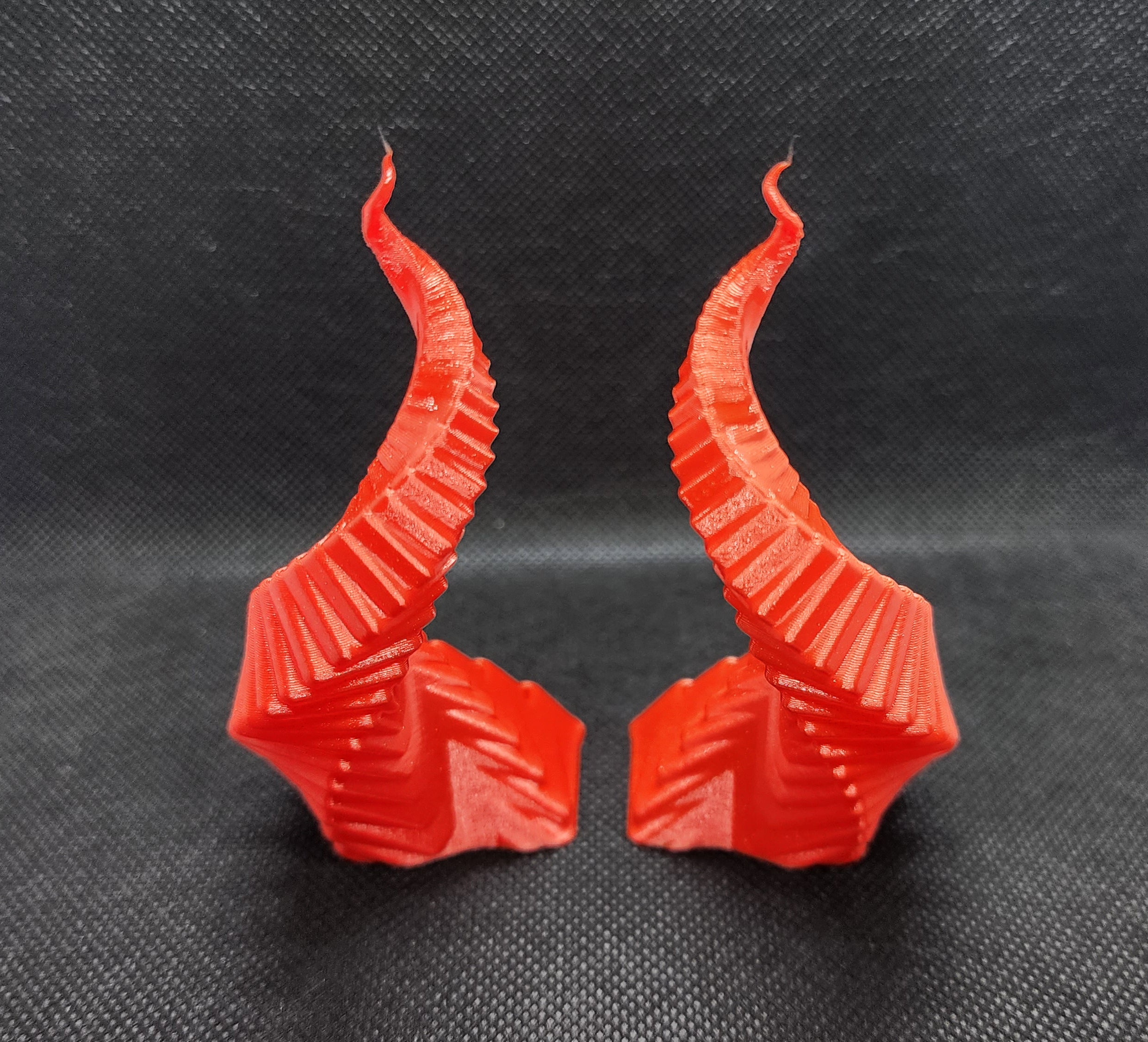 Twisted Horns Sculpture Double & Singles