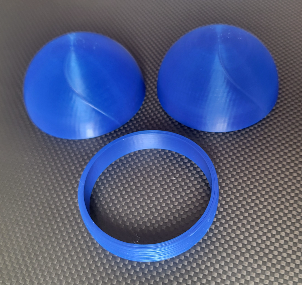 Sphere with Spherical Thread Coupling