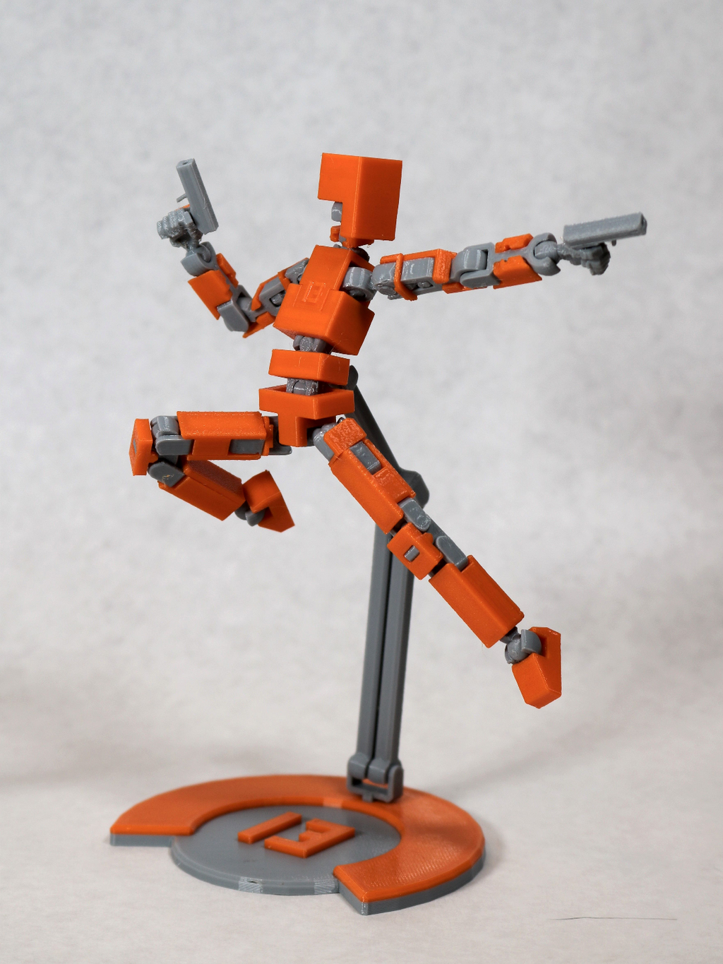 LUCKY 13 Printable Jointed Figure