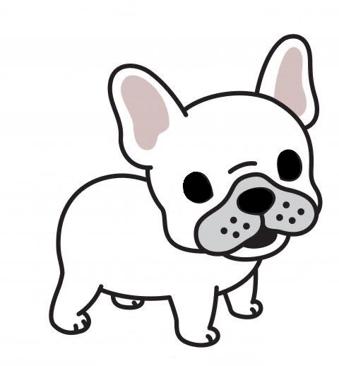 french bulldog cookie cutter and stamp set of 8