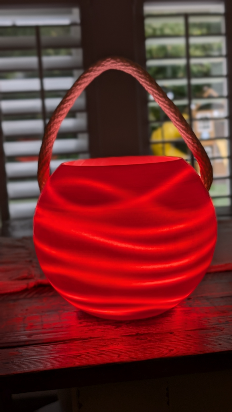 Inside Out memory orb Halloween basket