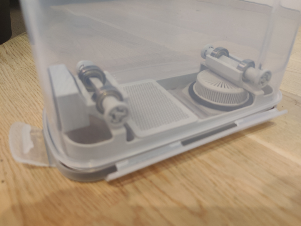 Upside Down Filament Dry Box with Hygrometer