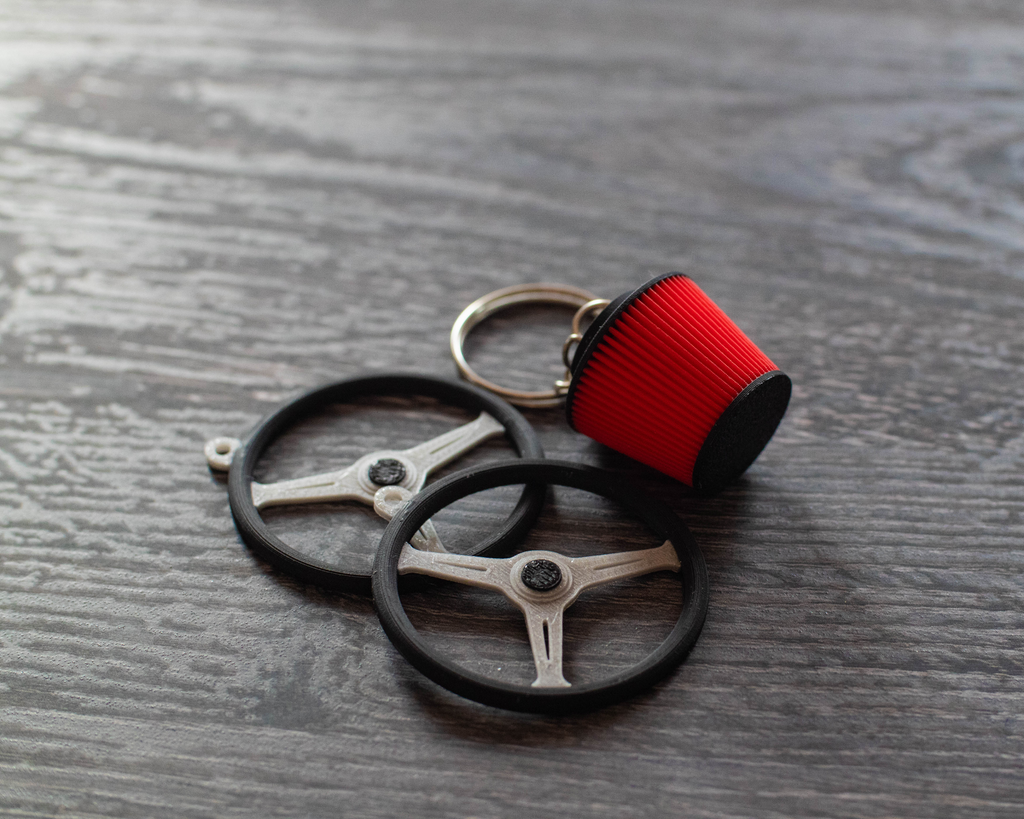 Air Filter Keychain