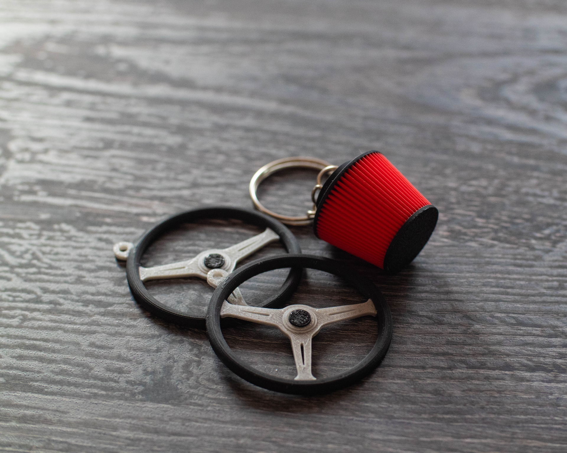 Air Filter Keychain