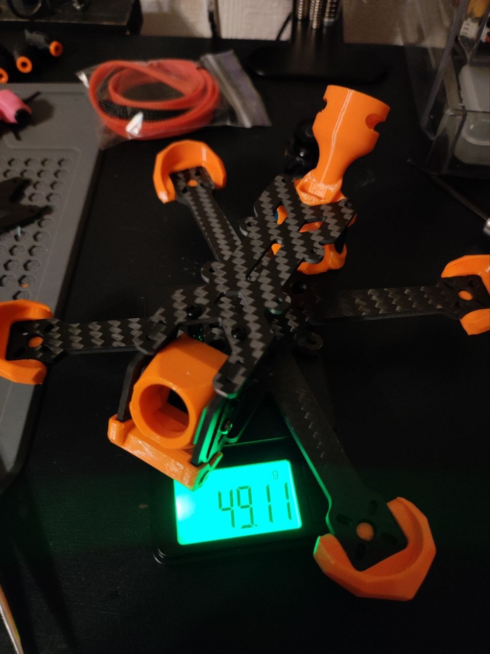 Lightweight 3 inch drone frame STRIDER