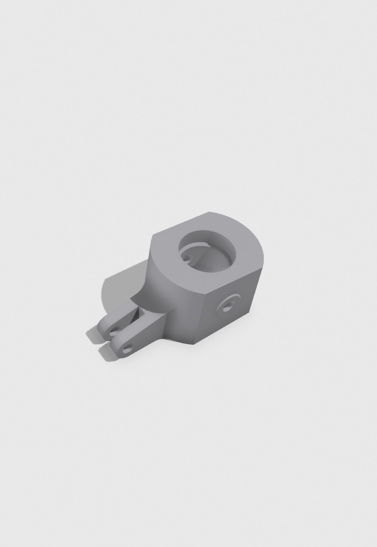 Adaptador rotula, mejora dirección Chasis 1/10 DKS