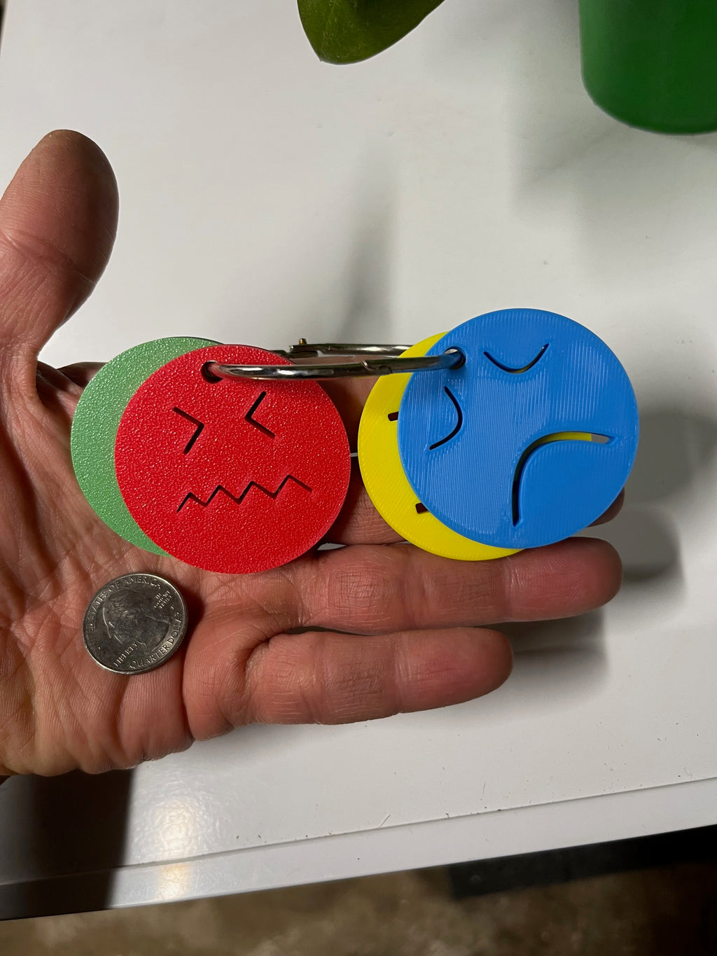 Zones of Regulation Emotion Tokens - Coins