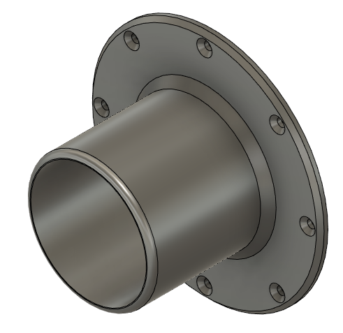 Bambu X1C P1S Air vent 50mm Hose Mount