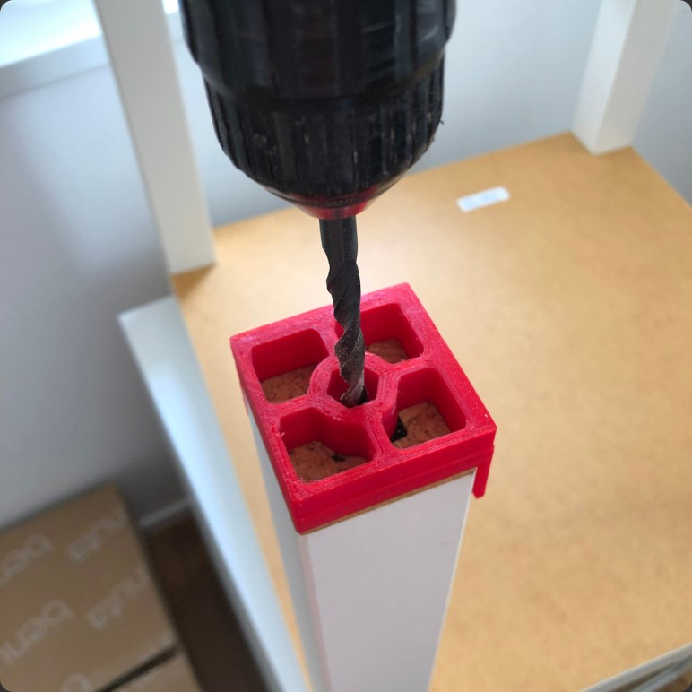 IKEA LACK to BESTÅ leveling foot adapter