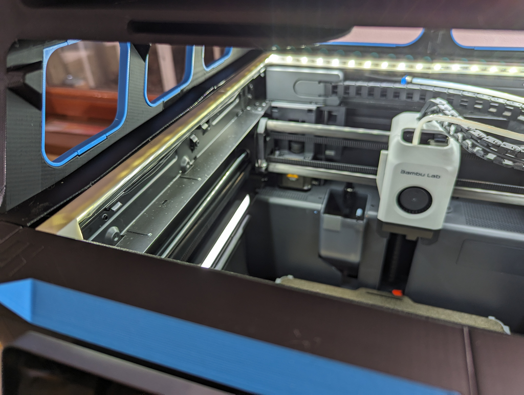LED 8mm Frame 45° for BLV - AMS Riser