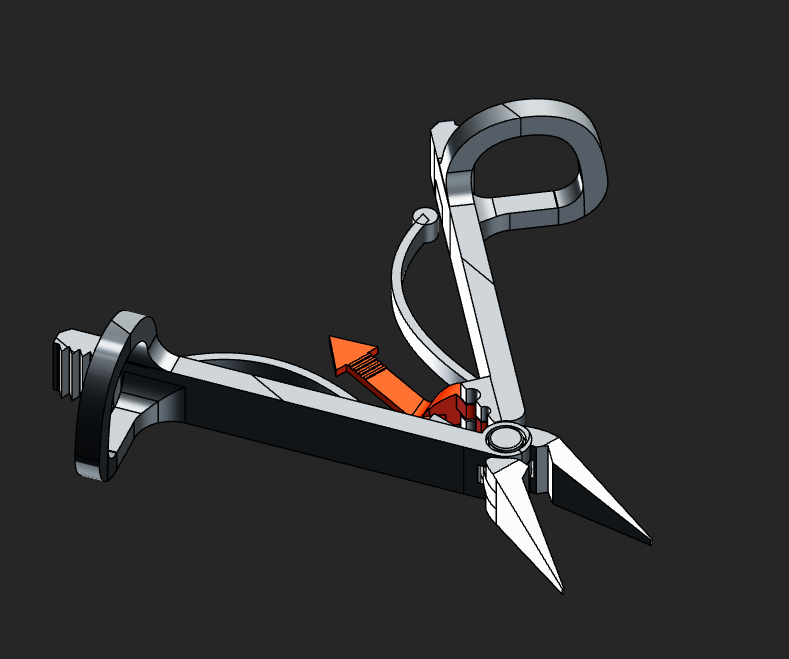 Tweezer 2.0: Print-in-place tweezer/Pliers set