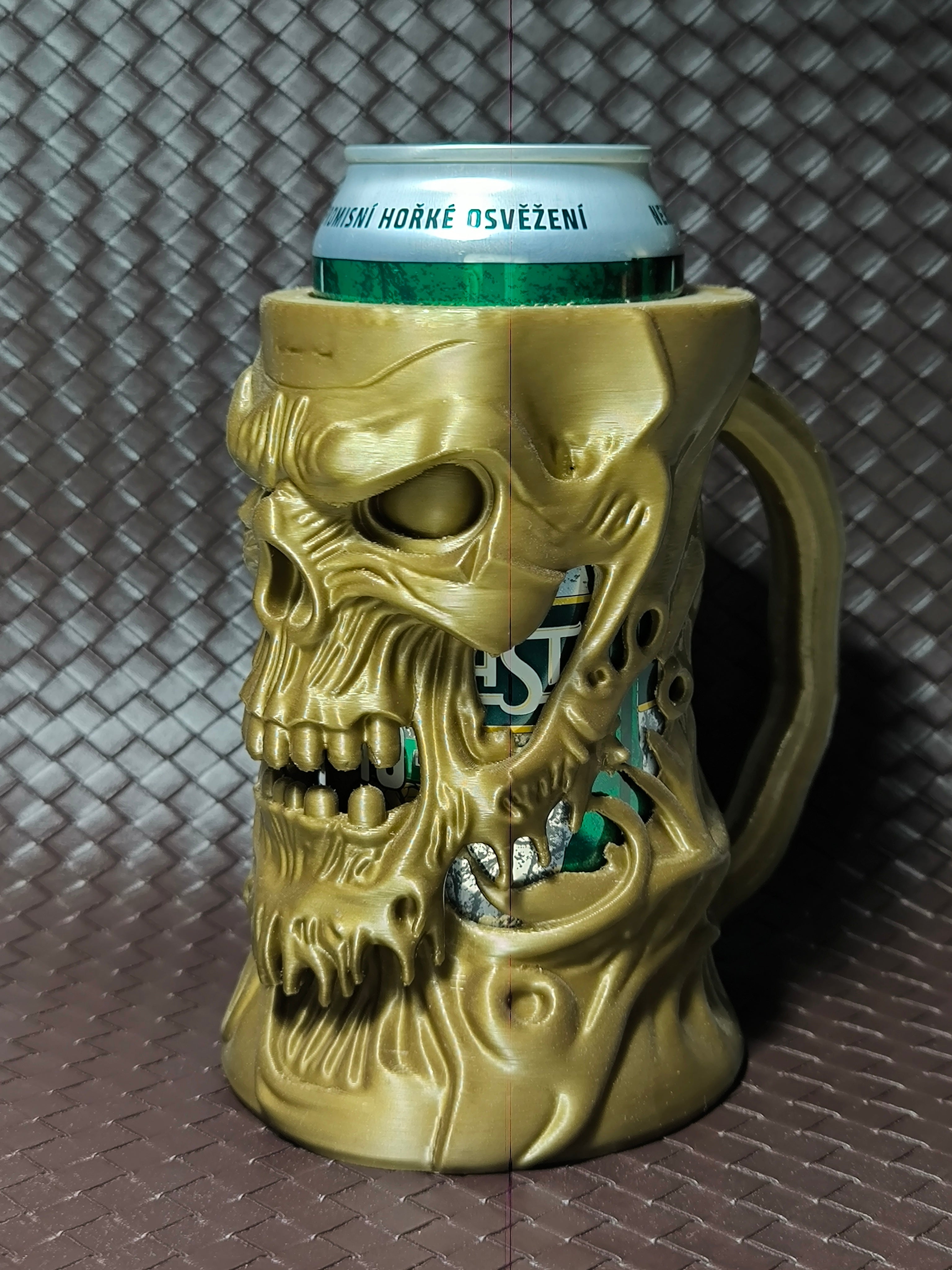 Melting Demon Can Holder / Beer mug