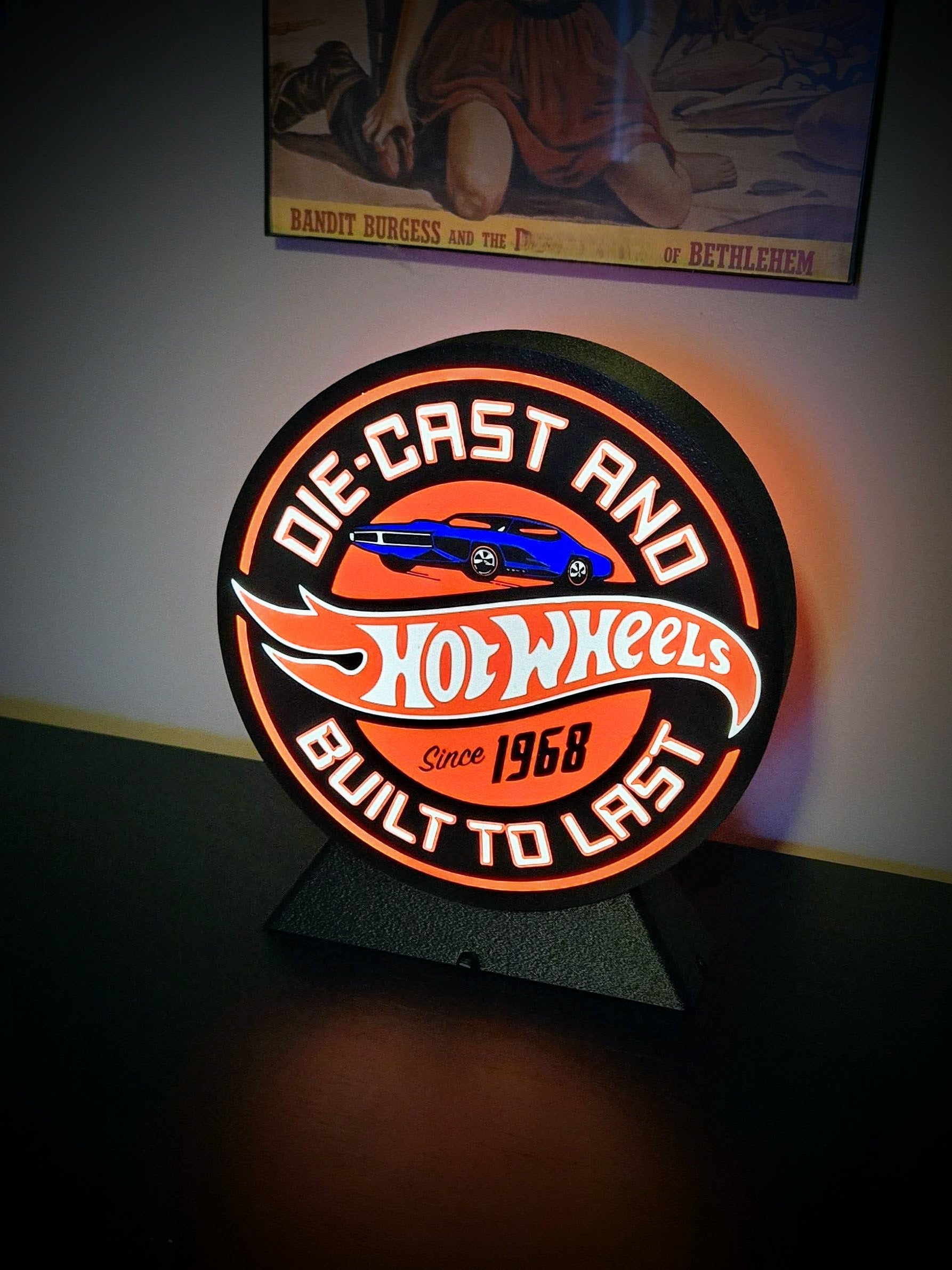 Desktop Stand & Frame for Round CO Lightboxes