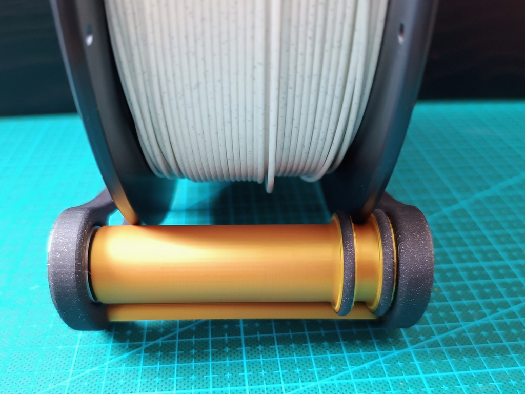 Spool roller, filament holder, spool holder