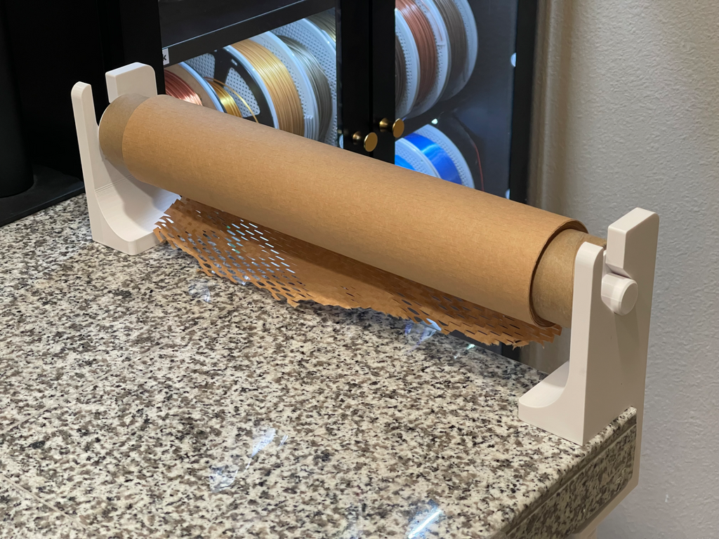 Honeycomb, Kraft, & Butcher Paper Roller w/ Clamps