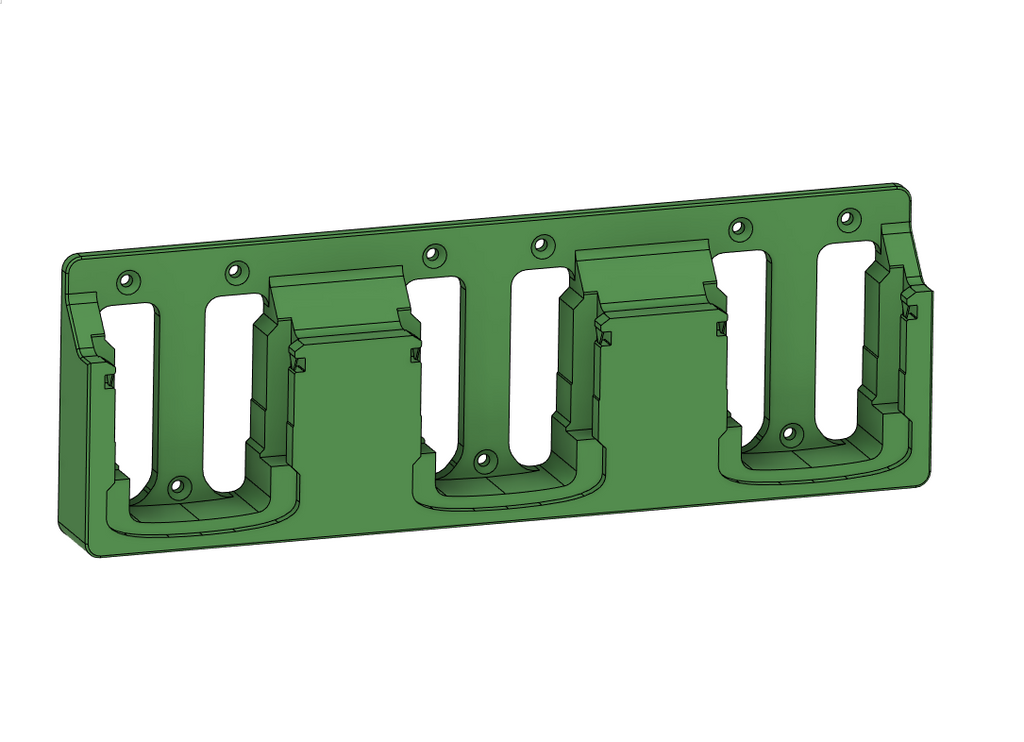 Hitachi Battery Rack 18v 1, 2, 3 and 4 Bays