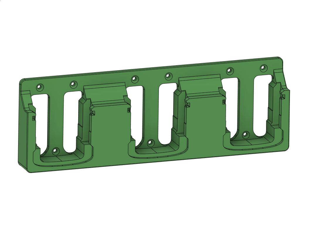 Hitachi Battery Rack 18v 1, 2, 3 and 4 Bays