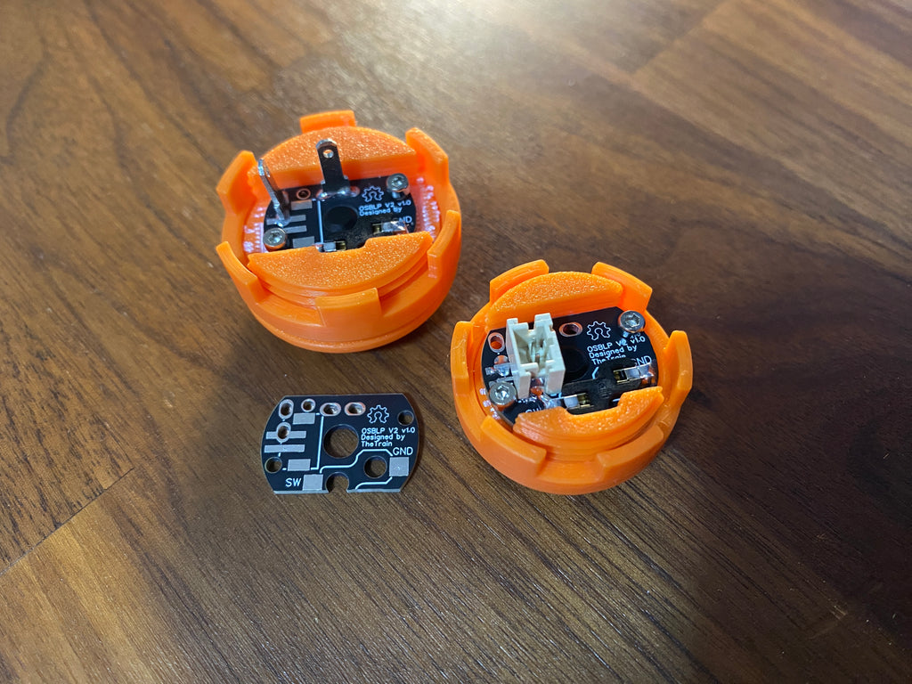 OSBMX v2 - Open Source Button LP v2 - 24mm + 30mm