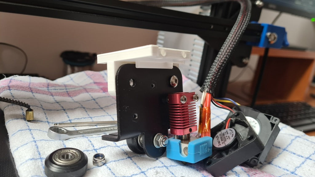 Ender 3 direct drive mount - without need for support