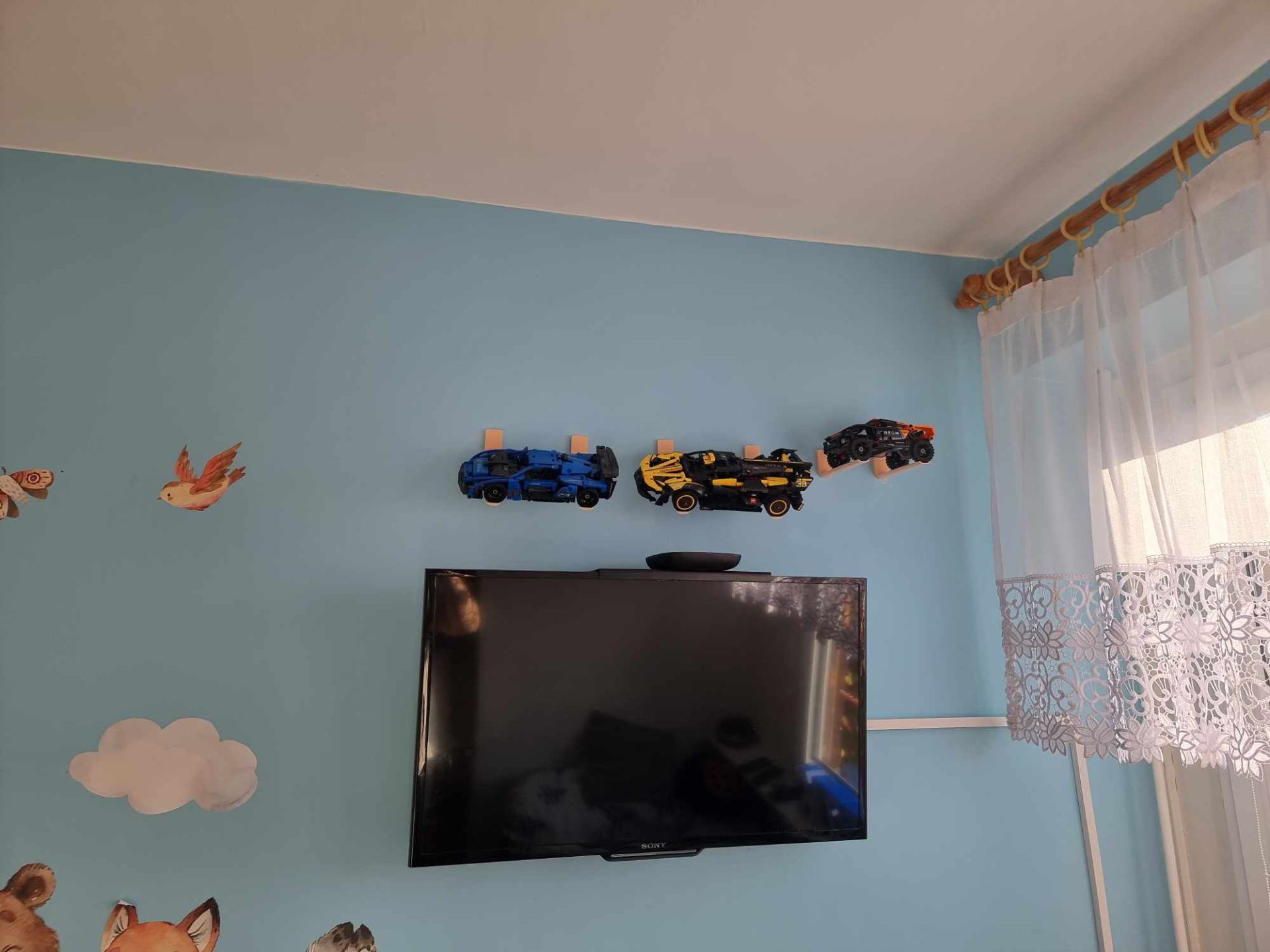BRICKS LEGOS CAR WALL MOUNT