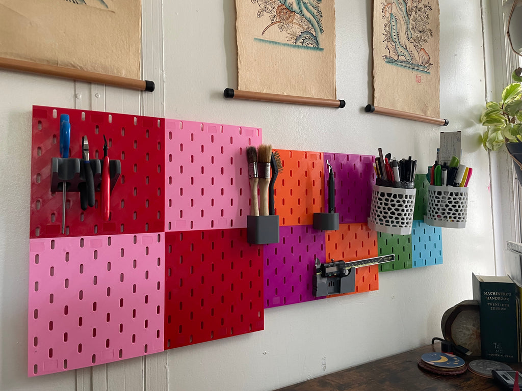 My take on IKEA Skadis Peg Board
